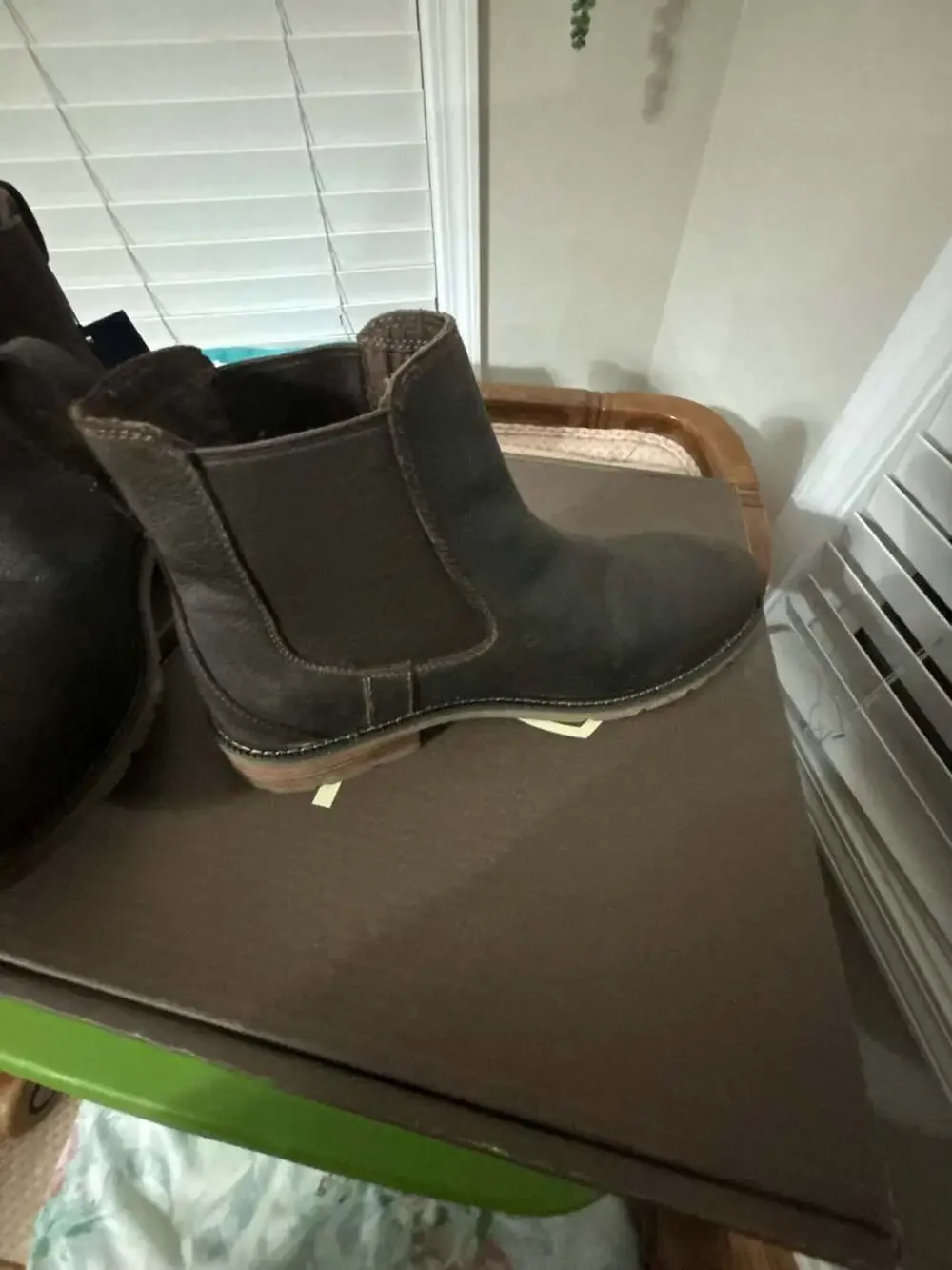 Ariat Men's Brown Leather Chelsea Boots Size 12 D